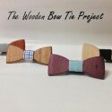 Wooden Bow Ties 